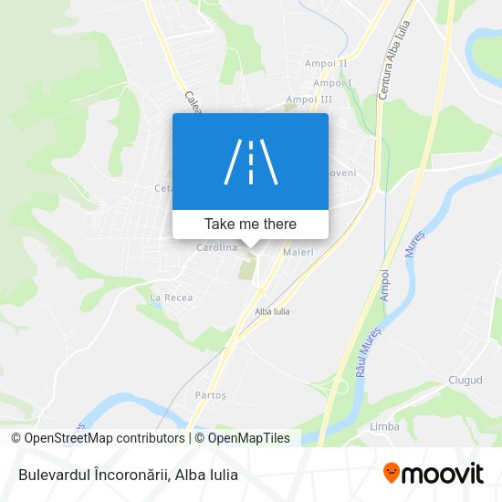 Bulevardul Încoronării map