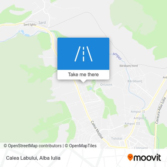 Calea Labului map