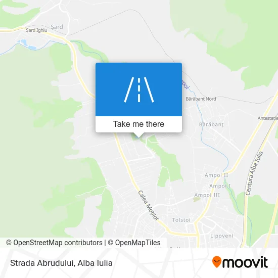 Strada Abrudului map