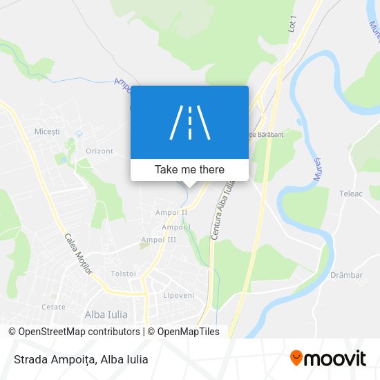 Strada Ampoița map
