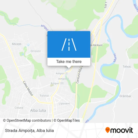 Strada Ampoița map