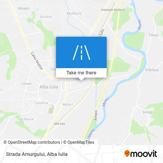Strada Amurgului map