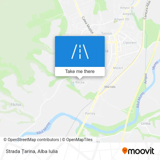 Strada Țarina map