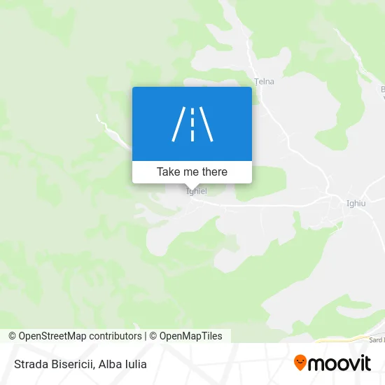 Strada Bisericii map