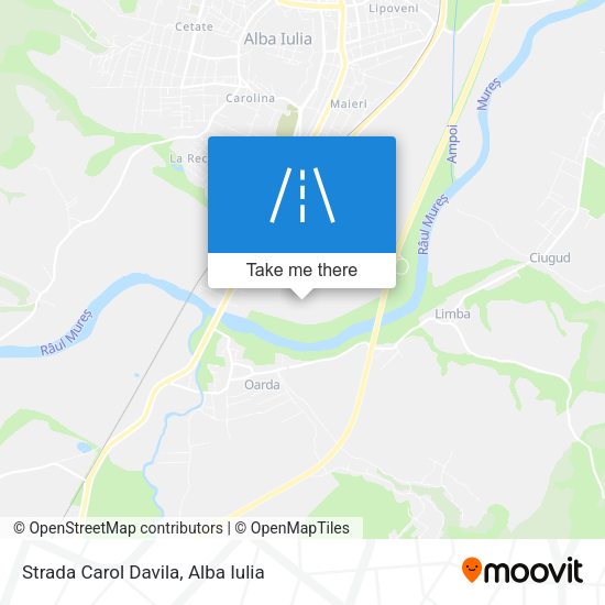 Strada Carol Davila map