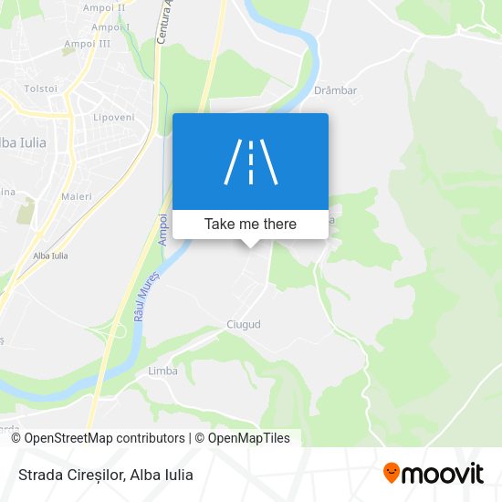Strada Cireșilor map