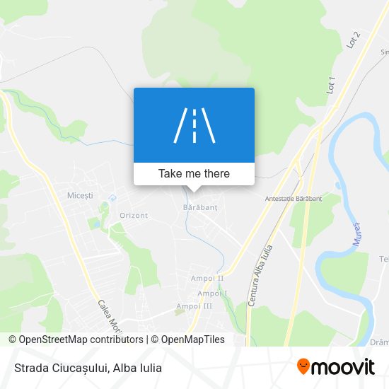 Strada Ciucașului map