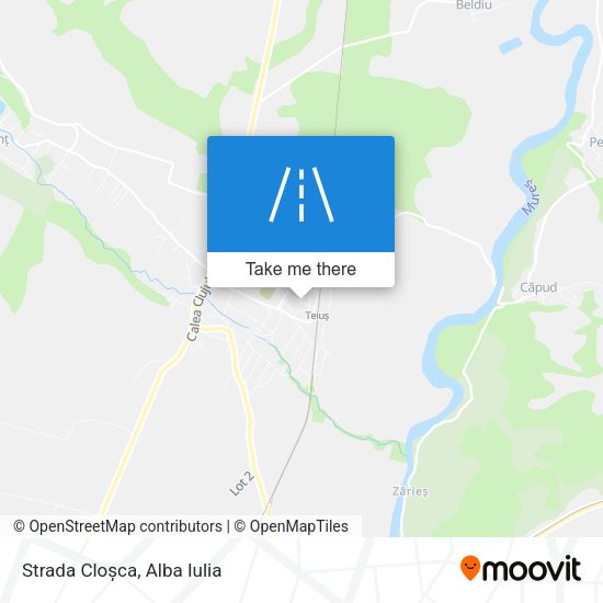 Strada Cloșca map