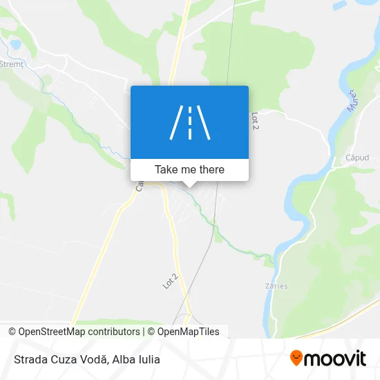 Strada Cuza Vodă map