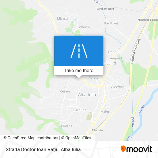 Strada Doctor Ioan Rațiu map