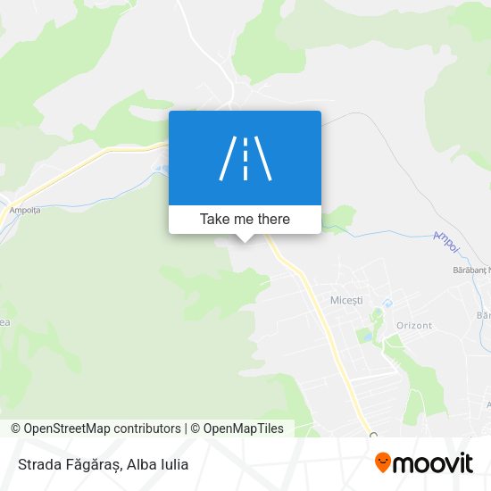 Strada Făgăraș map