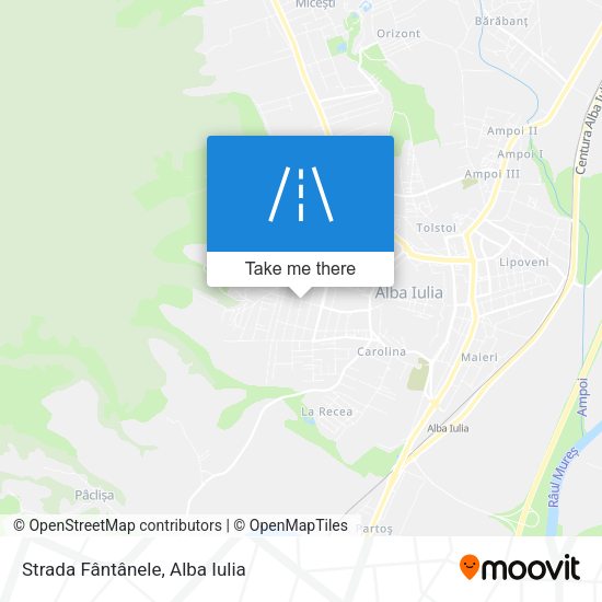 Strada Fântânele map
