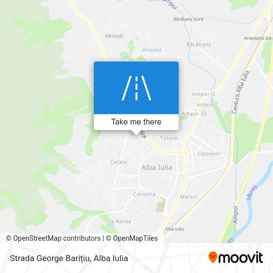 Strada George Barițiu map