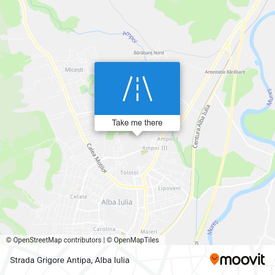 Strada Grigore Antipa map