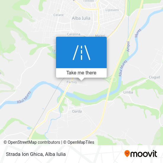 Strada Ion Ghica map