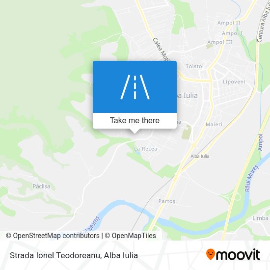 Strada Ionel Teodoreanu map