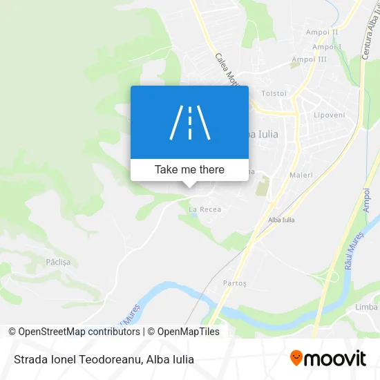 Strada Ionel Teodoreanu map