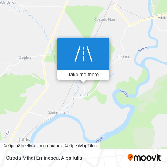 Strada Mihai Eminescu map