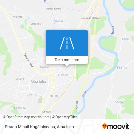 Strada Mihail Kogălniceanu map