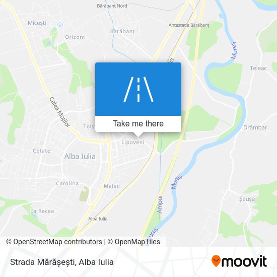 Strada Mărășești map