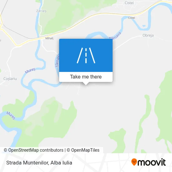 Strada Muntenilor map