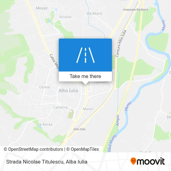 Strada Nicolae Titulescu map