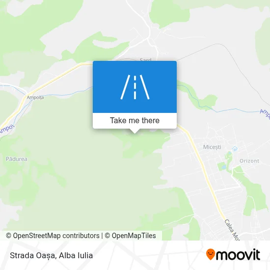 Strada Oașa map