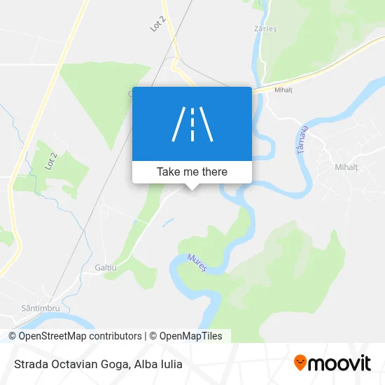 Strada Octavian Goga map