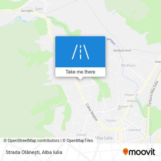 Strada Olănești map