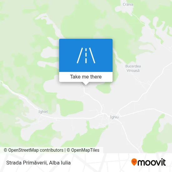 Strada Primăverii map