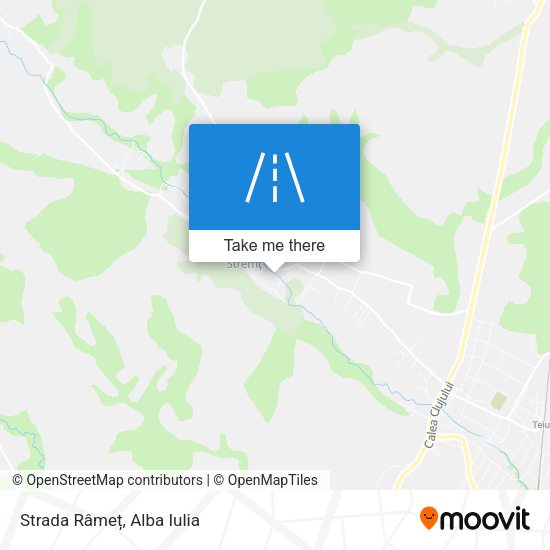 Strada Râmeț map