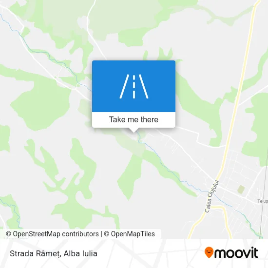 Strada Râmeț map
