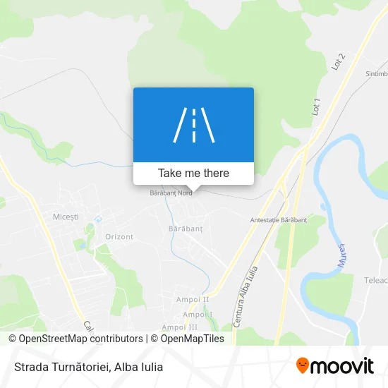 Strada Turnătoriei map