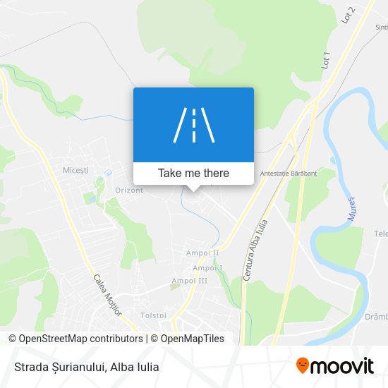 Strada Șurianului map