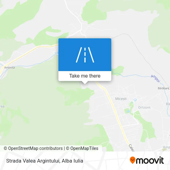 Strada Valea Argintului map