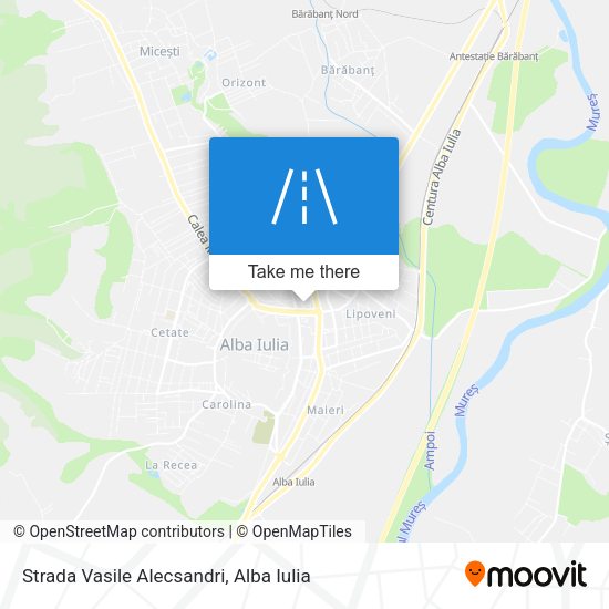 Strada Vasile Alecsandri map