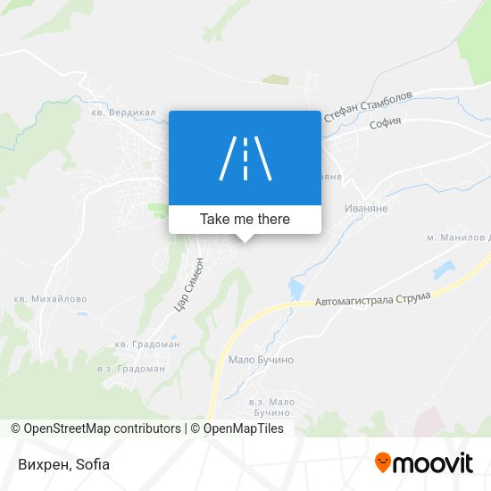 Карта Вихрен