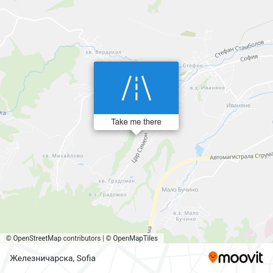 Железничарска map