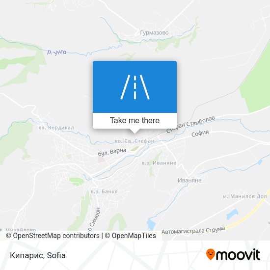 Кипарис map