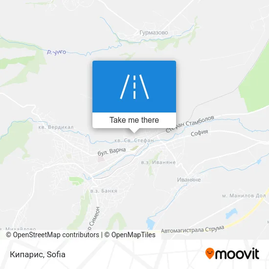 Карта Кипарис