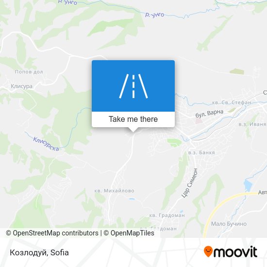 Козлодуй map