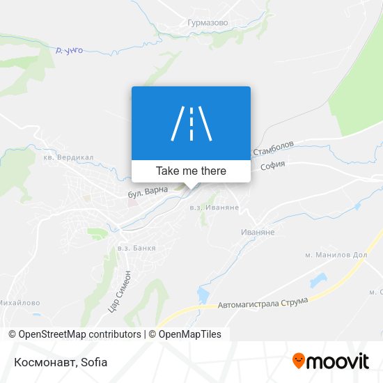 Космонавт map
