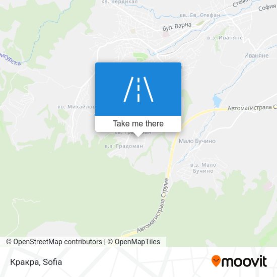 Кракра map