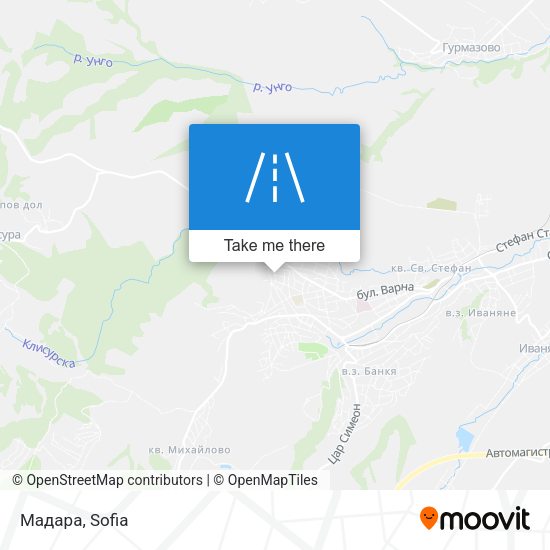 Мадара map