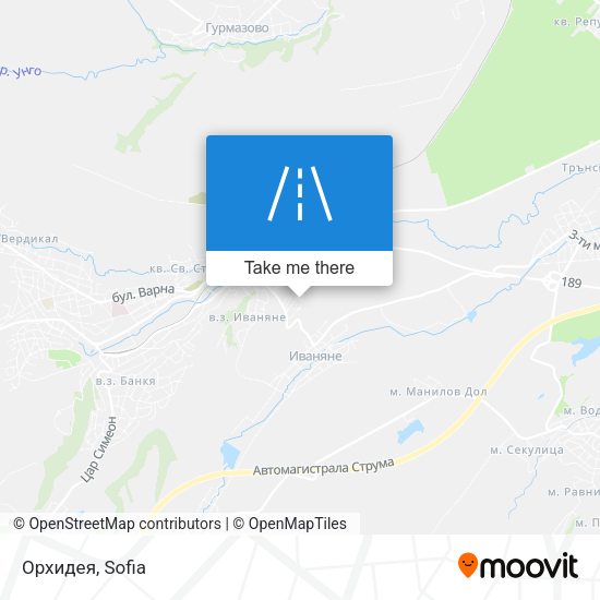 Орхидея map