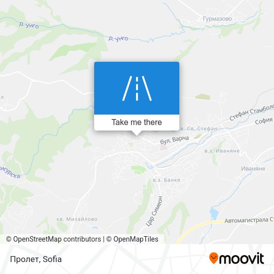 Пролет map