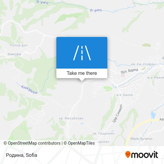 Карта Родина