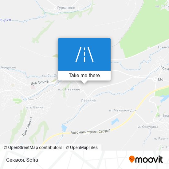 Секвоя map