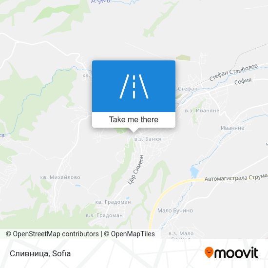 Сливница map