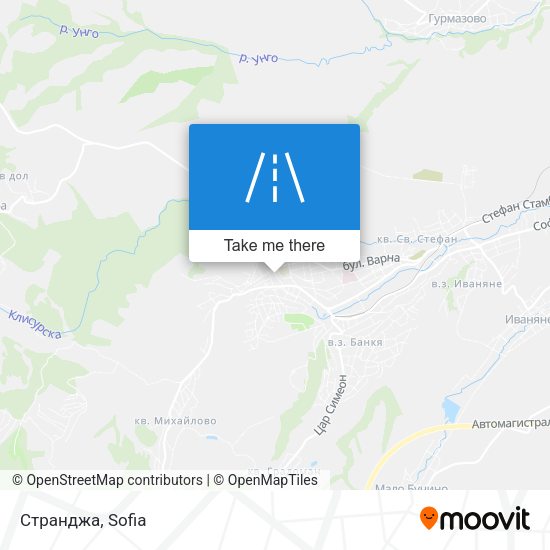 Странджа map